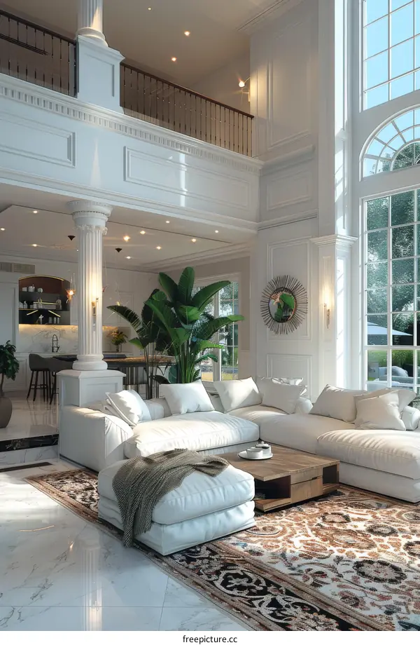 Modern and Minimalist Living Room Interior