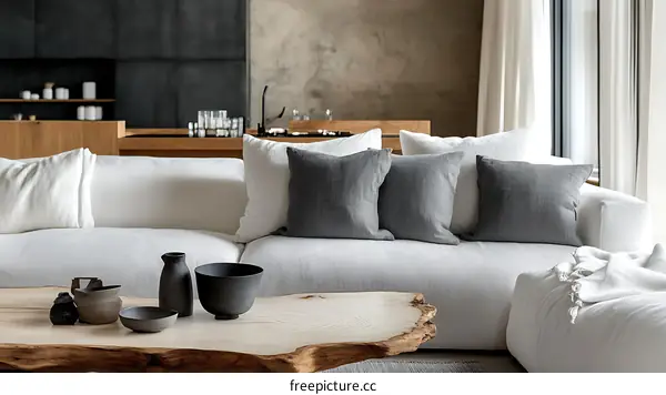 Modern Minimalist Living Room Interior Design