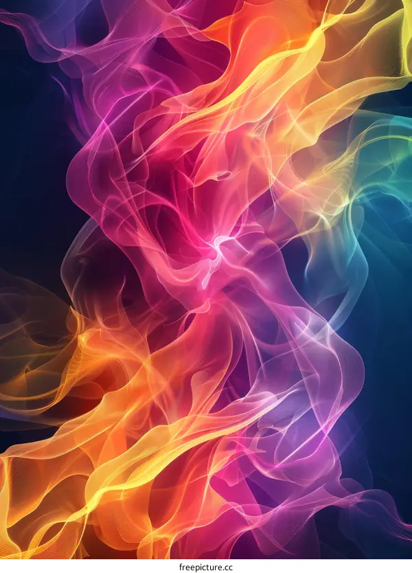 Vivid Flames of Energy