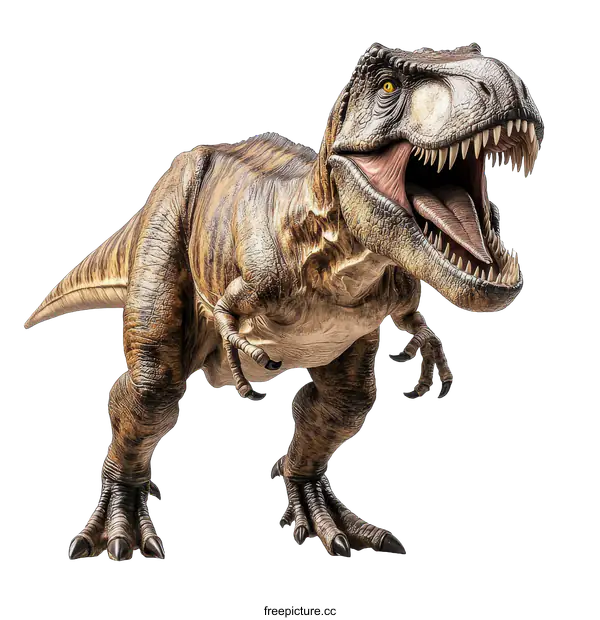 [Transparent Background PNG]Tyrannosaurus Rex Illustration on White Background
