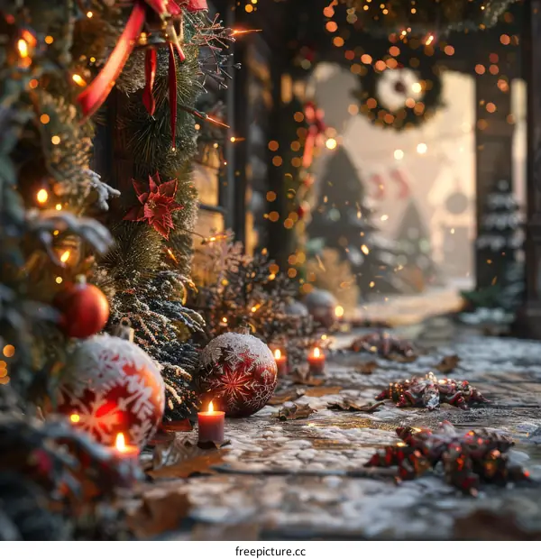 Christmas Decoration: Peace, Warmth and Happiness