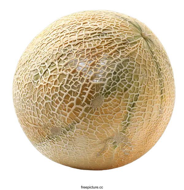 [Transparent Background PNG]Whole cantaloupe