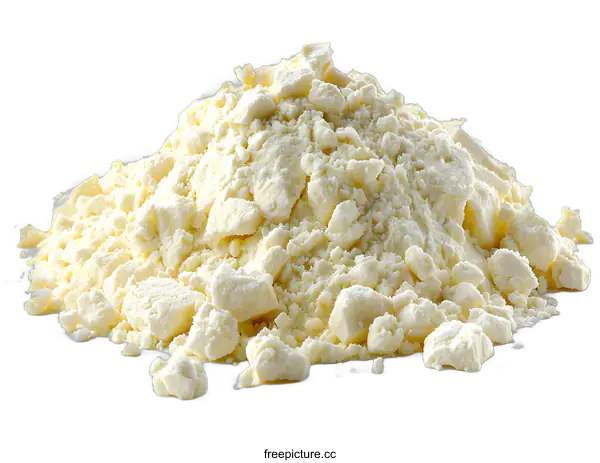 [Transparent Background PNG]A pile of white powder