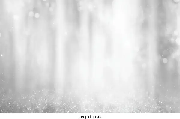 Abstract Silver Background with Glittering Effect