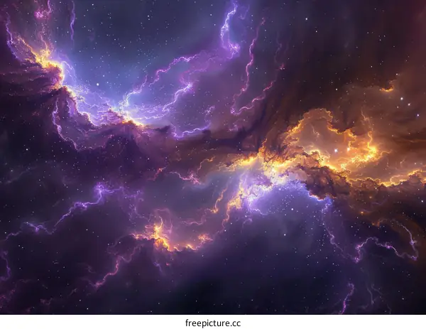Amazing Space Plasma Lightning