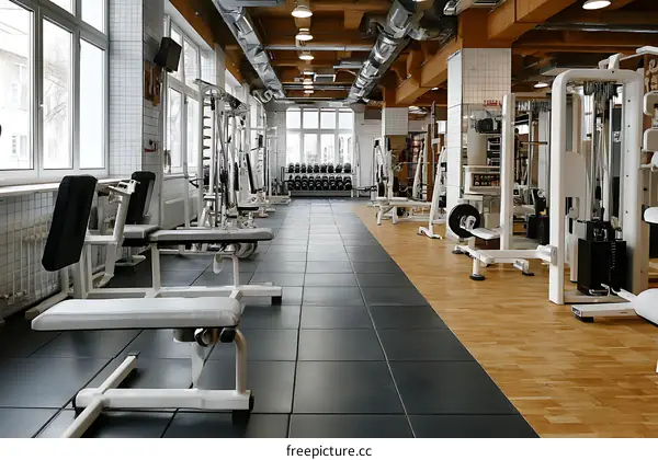Modern Fitness Gym Interior Design