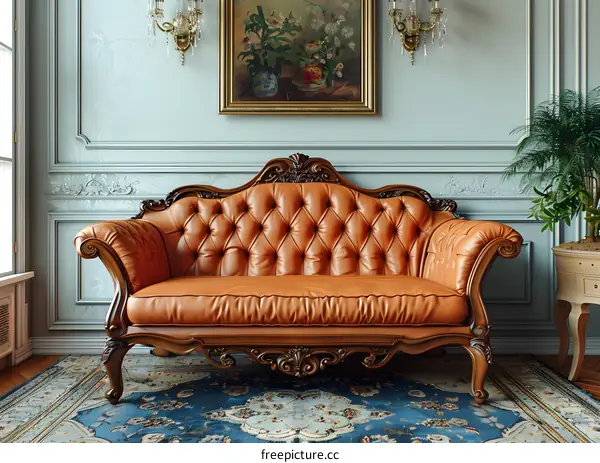 Retro style living room