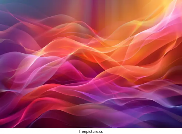 Abstract Art Colorful Fluid Fractal Background