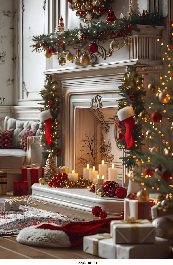 Christmas Fireplace