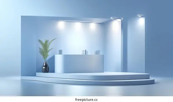 Modern Minimalist Product Display Stand