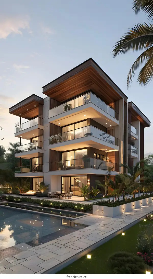 The beauty of modern architecture