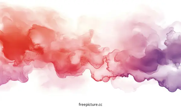 Abstract Watercolor Ink Art Background