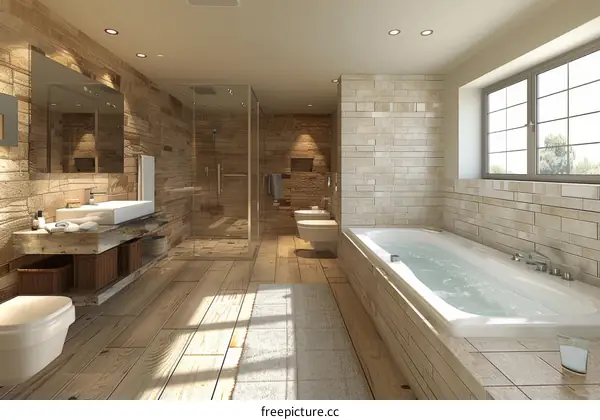 Modern Luxurious Bathroom Interior Design