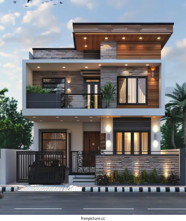 Modern House Exterior Design: Minimalist Elegance