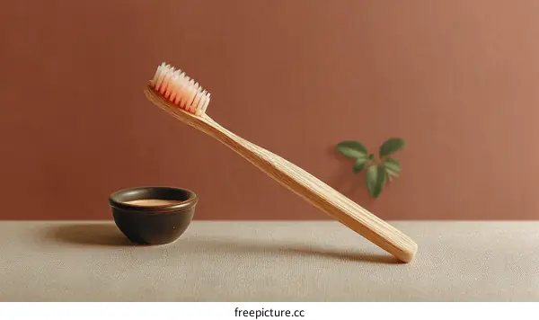 Sustainable Bamboo Toothbrush and Natural Toothpaste