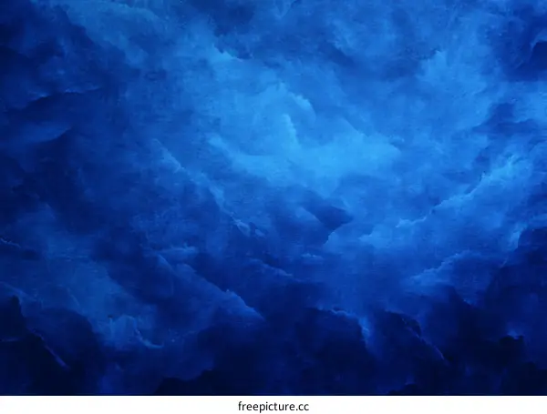 Deep Blue Abstract Background Illustration