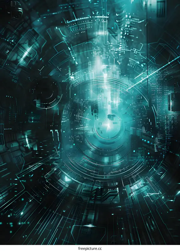 Digital Tunnel Background Technology