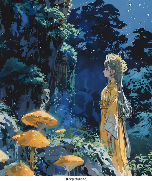 Mystical Forest Maiden