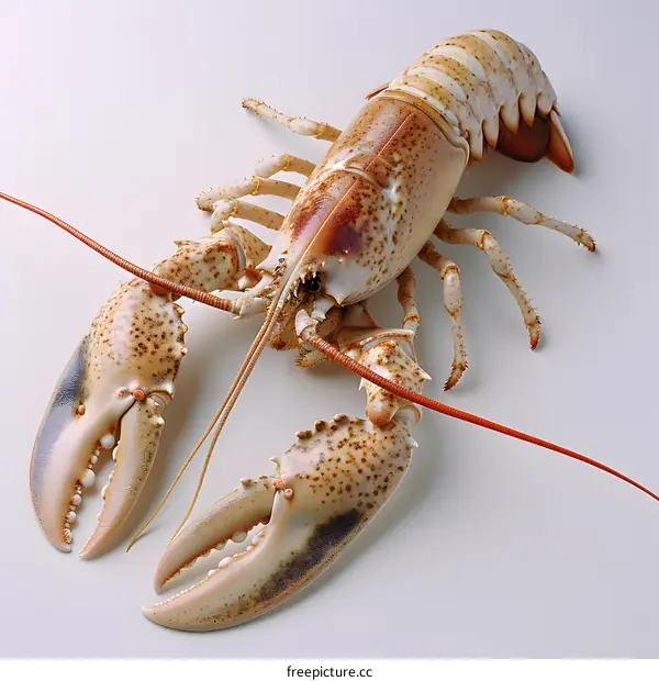 albino lobster