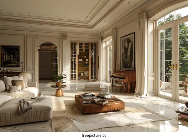 European style living room