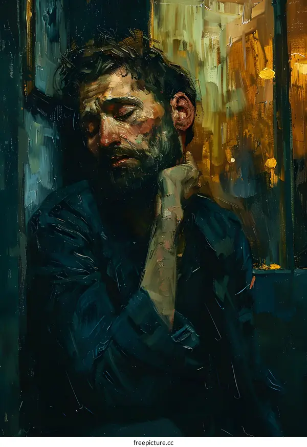 Portrait of a Bearded Man