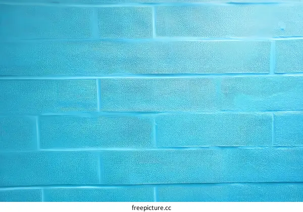 Light Blue Brick Wall Texture