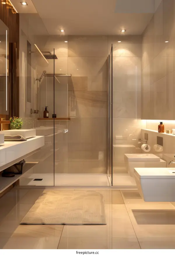 Modern Luxury Bathroom Interior Design