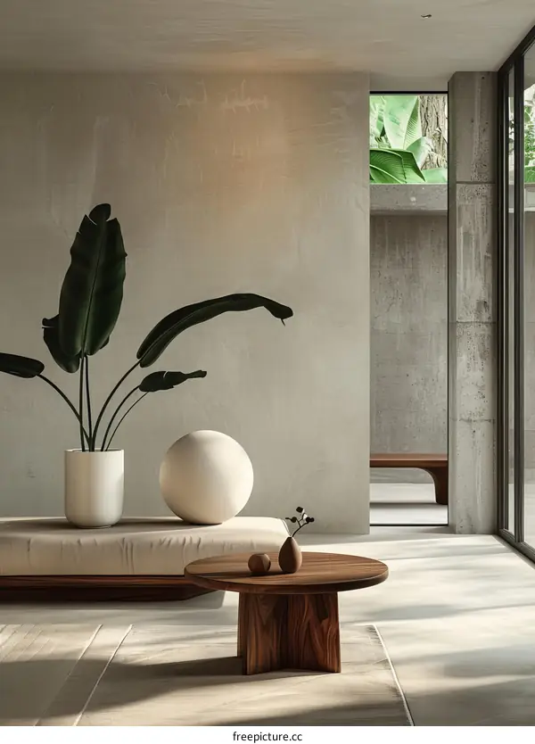 Modern Minimalist Living Room Interior Design