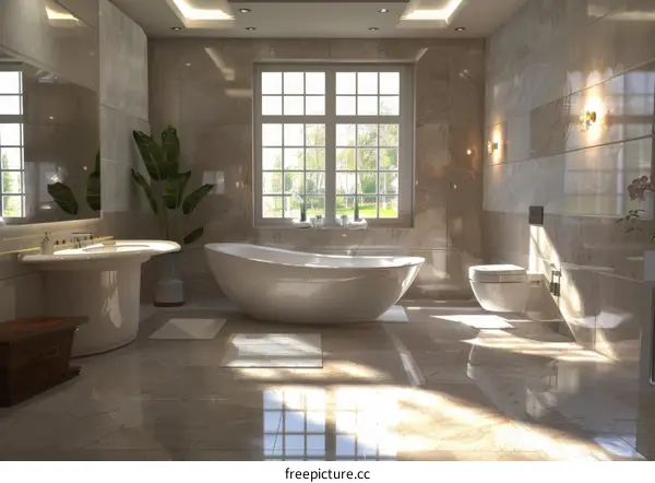 Luxury Modern Bathroom Interior Design
