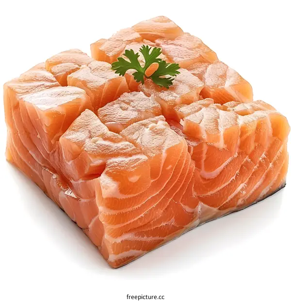 Salmon Cubes