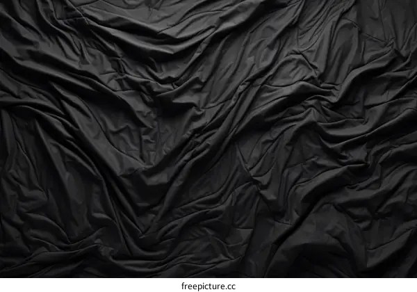Black Fabric Texture