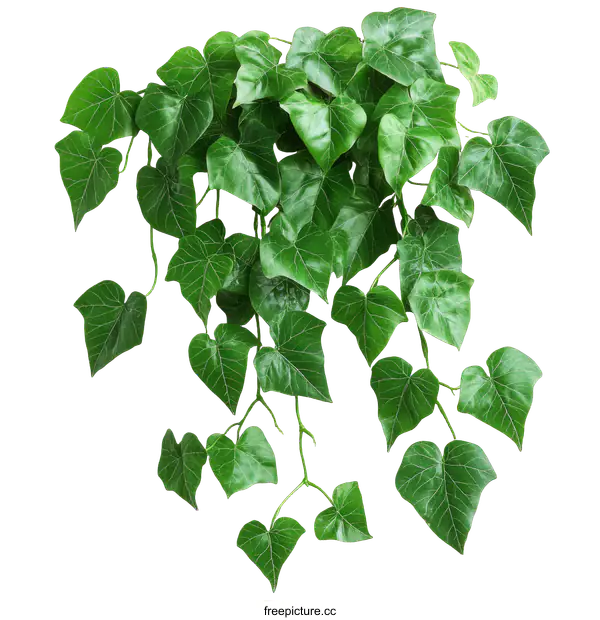 [Transparent Background PNG]Green Ivy Leaves Hanging Decor