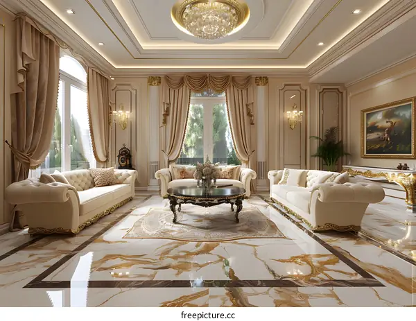 Luxurious Living Room