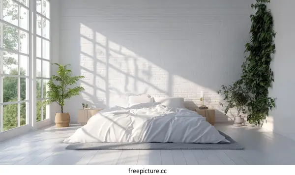 Modern Minimalist Bedroom Interior Design