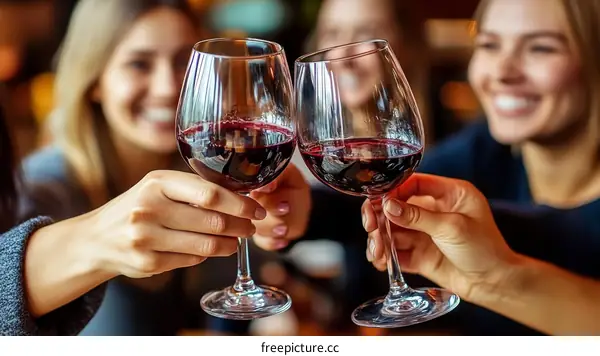 Cheers to Friendship and Wine