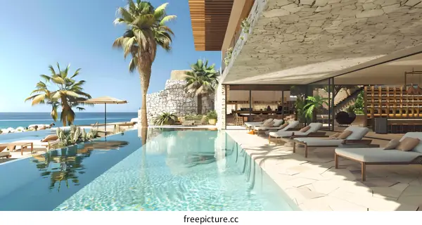 Luxury Villa With Infinity Pool and Ocean View