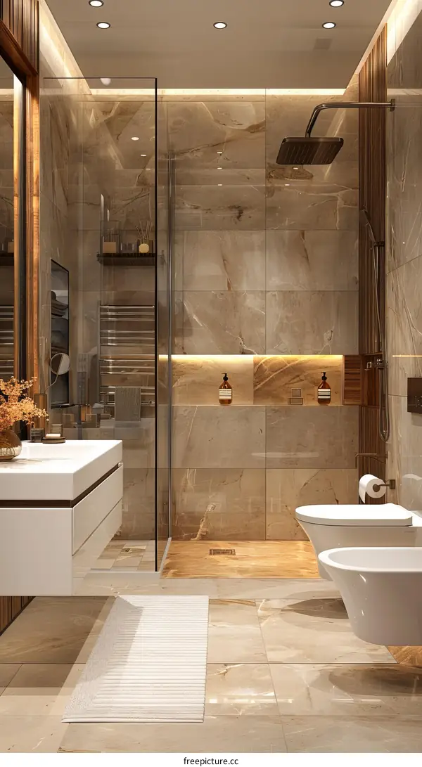 Modern Luxury Bathroom Interior Design