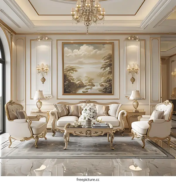 European-style living room