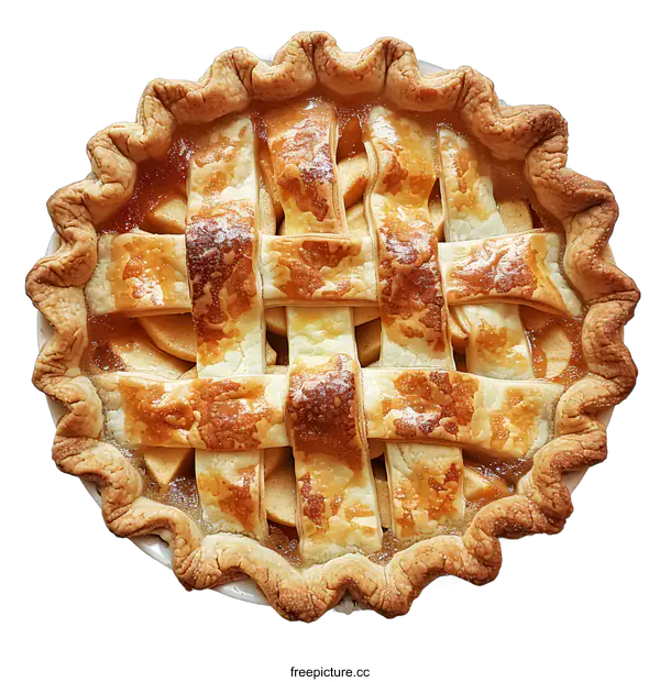 [Transparent Background PNG]Homemade apple pie