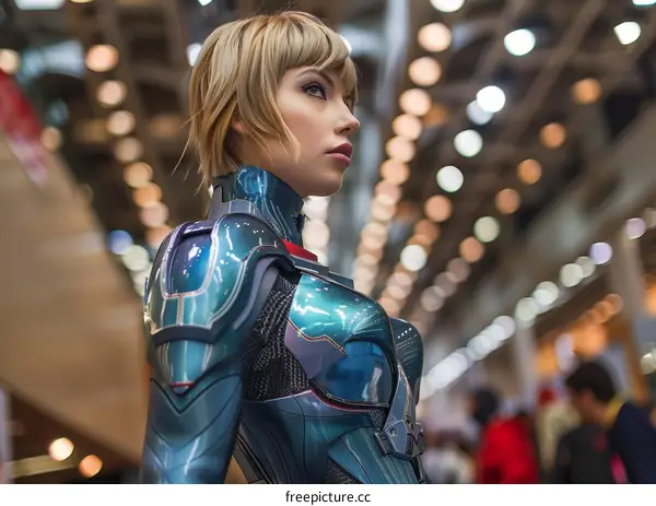 Black Widow Cosplay: Scarlett Johansson-Inspired Portrait