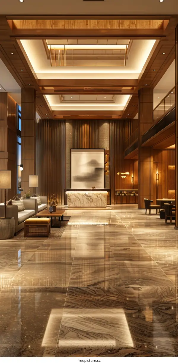 Luxury Hotel Lobby Interior Design