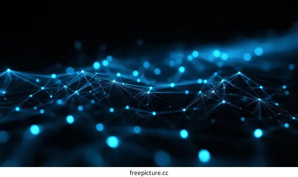 Abstract Network Connection Illustration