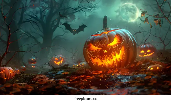 Halloween Jack-o-lantern