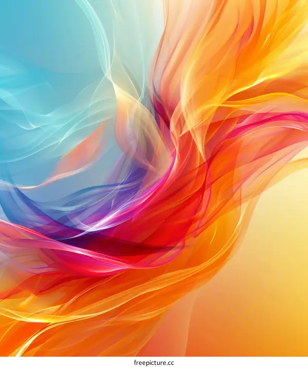 Colorful Abstract Art Background