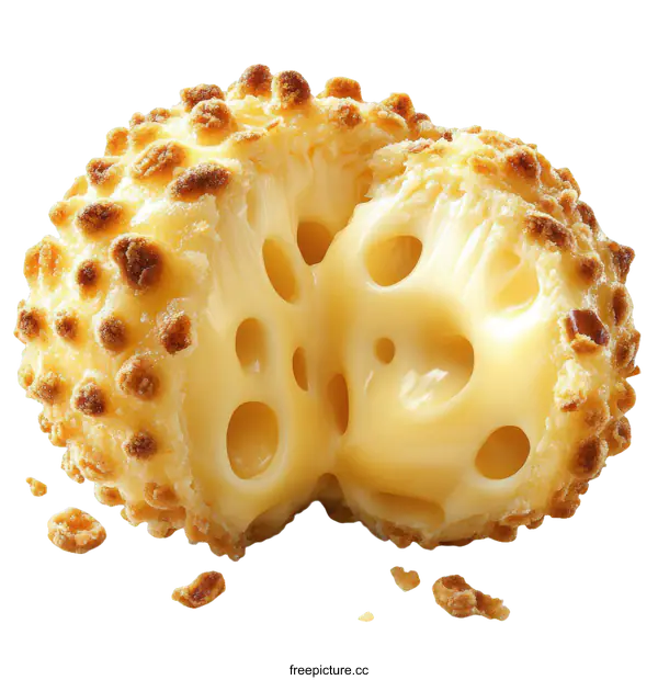[Transparent Background PNG]Close Up Cheese Pastry Food Photography