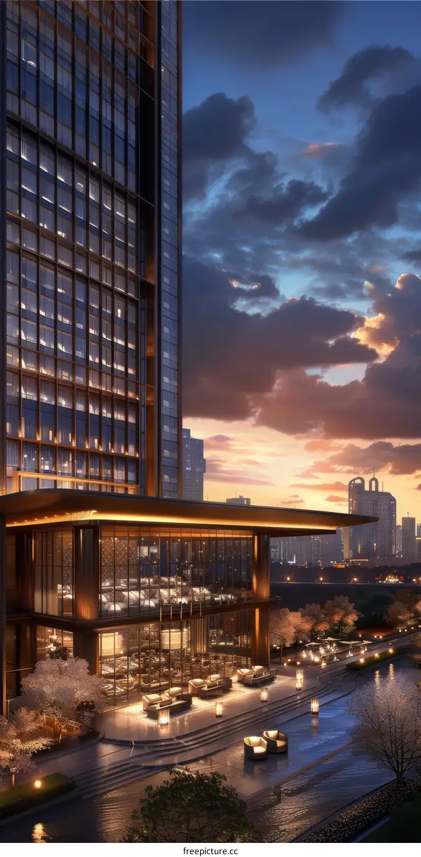 Shanghai Tower Night View