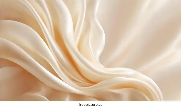 Elegant Beige Silk Fabric Texture