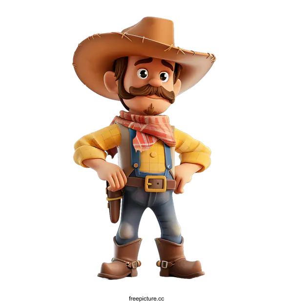 [Transparent Background PNG]Cowboy