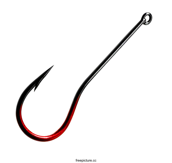 [Transparent Background PNG]Fishing Hook Close-up Image