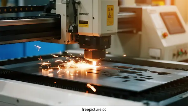 CN: 工业激光切割技术精准切割金属板材 Very good content.